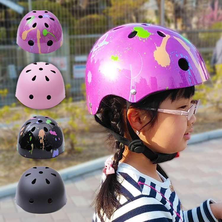 安全CPSC認定通気性素材の軽量で快適な子ども用ヘルメットです。 キッズ ヘルメット 4色 48cm-55cm skybulls 子供 小学生 サイクリング 自転車 スケート 安全 ジュニア こども用 男の子 女の子 通学 ライディング バイク スケートボード ローラー ヘルメット CE CPSC サイズ18.9インチ - 21.7インチ マルチスポーツ 幼児
