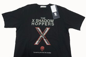 【新品/あす楽】UNDERCOVER（アンダーカバー）プリントTシャツ X SHADOW HOPPERS 　黒3（L）/半袖　特価品