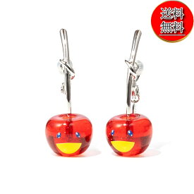 【11/15限定★P最大26倍★5の日+イーグルス感謝祭+店P★要エントリー】【未使用品/送料無料】村上隆 Liquem リキュエム コラボ イヤリング チェリー（レッド）/カイカイキキ/ murakami /MURAKAMI TAKASHI/グッズ ポイント消化/アクセサリー【中古】