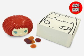 【新品/送料無料】未開封品 Yoshitomo Nara（奈良美智）GummiGirl（グミガール）赤 Ringocco/グミ入り/現代アート/なら/小物入れ/おしゃれ置物