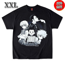 【未使用/送料無料】HUNTER×HUNTER × GEEKS RULE SILKSCREEN PRINTING T SHIRT カルテット（XXL)/ハンターxハンター/ハンターハンター/ギークスルール Tシャツ【中古】