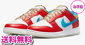 【未使用品/あす楽】国内黒タグ LeBron James × Nike Dunk Low QS Fruity Pebbles HABANERO RED DH8009-600 US8.5/26.5cm/ナイキ ダンク ロー レブロン【中古】