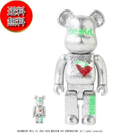 【本日限定★P最大31倍★楽天スーパーSALE+39店+店P★要エントリー】【新品/送料無料】X-girl x BE@RBRICK x YURINO 100&400% ベアブリック エックスガール メディコムトイ Xガール【レア希少品】