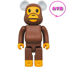 【6/8限定★P最大29倍★楽天SS+39店+SUP★要エントリー】【新品/あす楽】BE@RBRICK BABY MILO EAR CLEAR Ver. 400％/メディコムトイ/Medicom Toy ベアブリック マイロ/エイプ BAPE APE