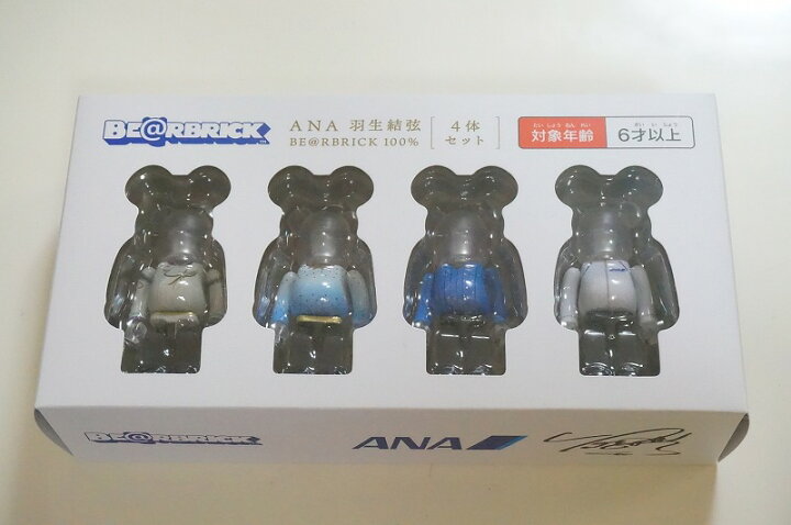 楽天市場】【新品/送料無料】YUZU × BE RBRICK for ANA 羽生結弦 100 