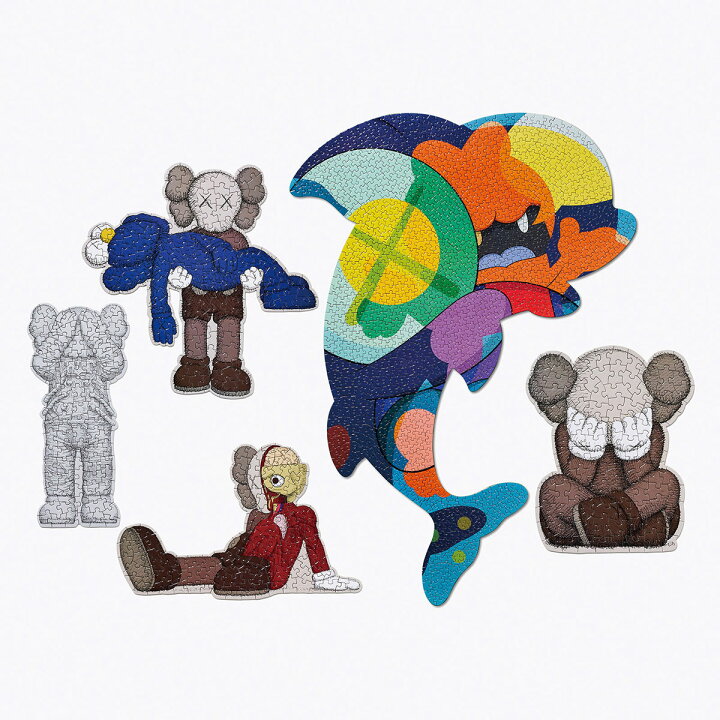楽天市場】【新品/送料無料】KAWS TOKYO FIRST 2021 パズル全5種セット 