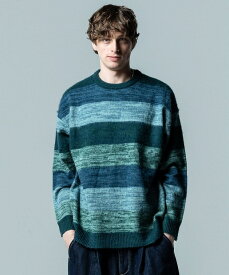 glamb 2023 Autumn collection お取り寄せ商品【Multi Border Pullover Knit / マルチボーダープルオーバーニット】ご注文より14日前後のお届け予定。マルチボーダー.プルオーバーニット.秋冬物