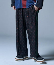 glamb 2023 Spring collection お取り寄せ商品【Monogram Jersey Pants / モノグラムジャージパンツ】ご注文より14日前後のお届け予定。モノグラム柄.ジャージパンツ.春物