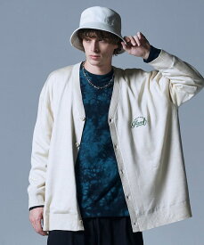 glamb 2023 Spring collection お取り寄せ商品【Reversible Logo Cardigan / リバーシブルロゴカーディガン】ご注文より14日前後のお届け予定。リバーシブルカーディガン.ニットカーディガン.総柄.春物