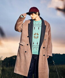 glamb 2023 Winter collection お取り寄せ商品【Tabbed Chester Coat / タブドチェスターコート】ご注文より14日前後のお届け予定。チェスターコート ロングコート 秋冬物