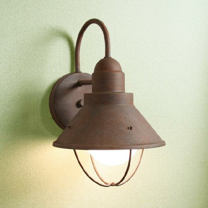 楽天市場 全品ポイント5倍 9 1 59迄 玄関 照明 屋外照明 玄関灯 ポーチライト 9022ob アンティークレンガ色 Led 電球色 100v 防雨型 W3 H305 D229mm 屋外 照明 玄関ライト 門柱灯 門灯 外灯 ポーチ灯 アンティーク 風 レトロ ブラケットライト おしゃれ