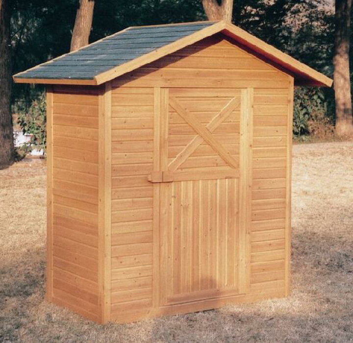 楽天市場 物置 屋外 おしゃれ 木製物置 ガーデンストア1912 天然木材 収納庫 屋外収納庫 物置小屋 ガーデニンググッズ 収納 ガーデンファニチャー Estoah Home エストアホーム