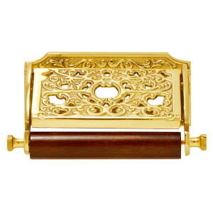 トイレットペーパーホルダー ペーパーホルダー サニタリーアイテム CLシリーズ TPH CL LH 真鍮製 真鍮ゴールド アクセサリー おしゃれ 壁 洗面 トイレ