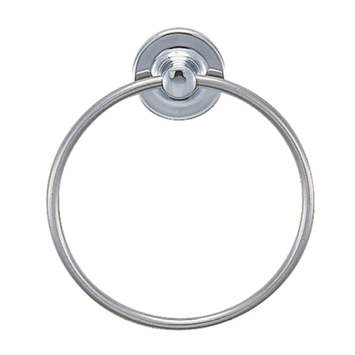 楽天市場 ポイント3倍 12月27日1 59まで タオルハンガー タオルリング ステンレス Abs Pom ニッケルメッキ 丸型 W140 H161 D35 タオル掛け 洗面所 壁 キッチン トイレ ねじ式 サニタリー アクセサリー モダン シンプル おしゃれ ギフト 贈り物 Estoah Home エ