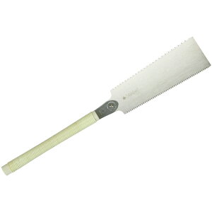 ノコギリ のこぎり 鋸 替刃 式 本体 レザーソー 青雲作ブルーハード 270 柄付 刃長270mm 柄+替刃 1セット 玉鳥 両刃 タテ挽き ヨコ挽き 木材全般 精密 縦挽 横挽 木柄 大工 道具 造作 家具 木工