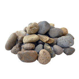 砂利 特選化粧砂利 庭 駐車場 日本 安山岩 鬼怒砂利 20ミリ 20kg/袋 花壇 直径14〜20mm diy 玄関 アプローチ