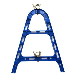 単管バリケード 樹脂 MAスタンド 4色 赤・青・緑・黄色 ポリプロピレン 幅630×高さ800×奥行55mm 5台1セット単位 AJスタンド A型バリケード 交通整理 工事現場 保安用品 バリケード 規制 区分け