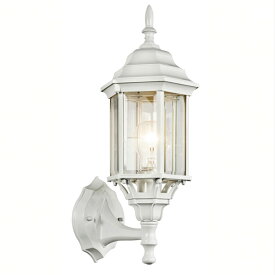 玄関 照明 屋外 ポーチライト 門柱灯 門灯 外灯 49255WH KICHLER キチラー レトロ アンティーク風 ブラケット 照明器具 おしゃれ E26 白熱灯60W 100V