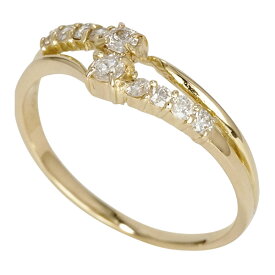 レディース ジュエリー 指輪 ダイヤモンド 0.25ct 10石 リング 18金 18k k18 イエローゴールド ピンクゴールド ホワイトゴールド 小指 結婚指輪 刻印 アクセサリー プレゼント ギフト 人気 おすすめ 送料無料