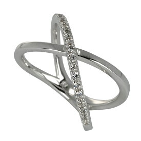 指輪 ダイヤモンド リング プラチナ プラチナ900 pt900 幅広 シンプル クロスライン キスマーク ダイヤ 0.15ct 婚約指輪 刻印 レディース ジュエリー アクセサリー プレゼント ギフト 人気 おすすめ 送料無料