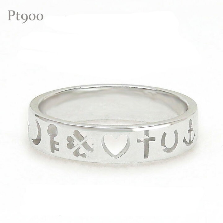 楽天市場】プラチナ プラチナ900 pt900 モチーフ指輪 リング 