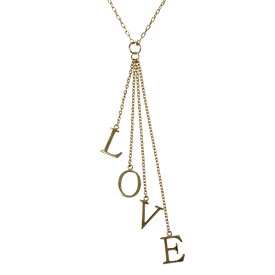 【クーポン配布中】【あす楽】【送料無料】LOVE イニシャルネックレス love ネックレス ペンダント 18金 k18 18k イエローゴールド ピンクゴールド ホワイトゴールド レディース ジュエリー アクセサリー プレゼント ギフト 人気 おすすめ