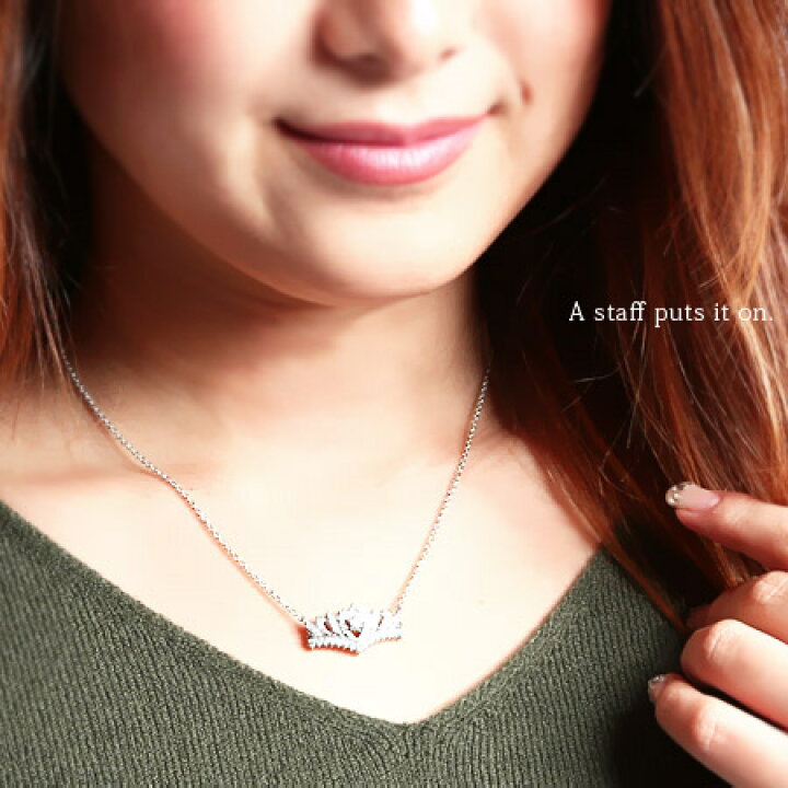楽天市場】K18 ティアラ ネックレス ダイヤモンド ネックレス 0.63ct 