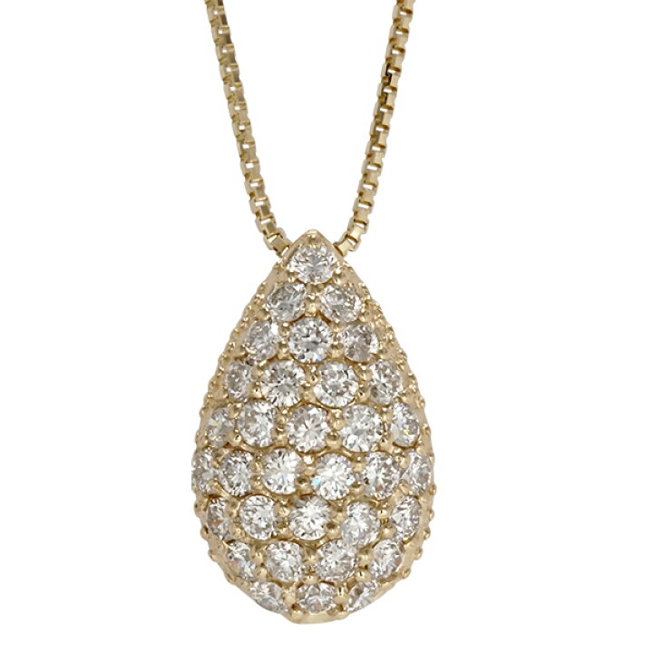 楽天市場】レディース ネックレス ダイヤモンド パヴェ ダイヤ 0.80ct  