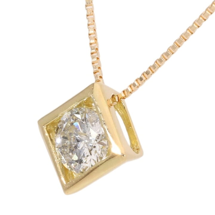 楽天市場】一粒ダイヤモンド ネックレス ソリティア 18金 k18 18k 