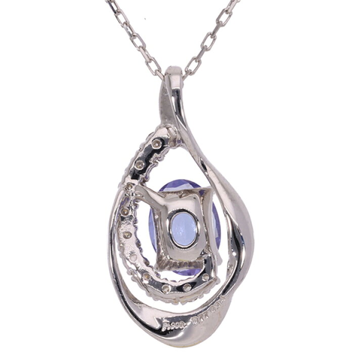 楽天市場】ネックレス タンザナイト ダイヤモンド プラチナ 0.14ct 