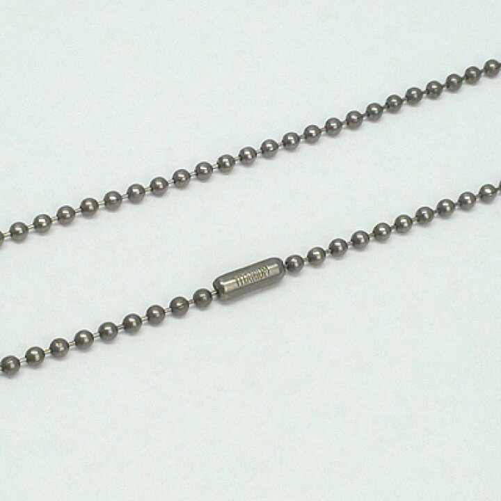 楽天市場】純チタン ボールチェーン 2.3mm幅 切売り オーダーメイド 