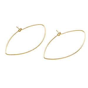 フープピアス マーキス 10金 k10イエローゴールド ポイント消化 品質保証書 女性 レディース ジュエリー アクセサリー 人気 おすすめ プレゼント ギフト 贈り物 送料無料 SSS