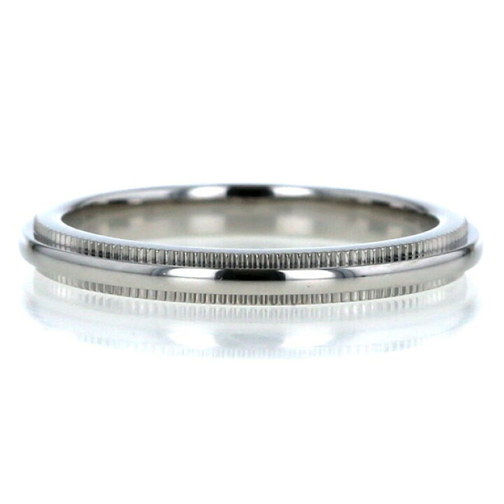 楽天市場】ティファニー TIFFANY&Co. Pt950 プラチナ ミルグレイン 