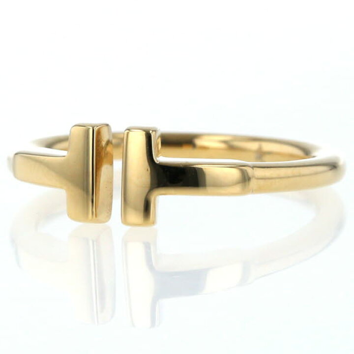 楽天市場 Tiffany Co ティファニー K18yg イエローゴールド Tワイヤーリング ティーワイヤー シンプル 指輪 10号 新品仕上済 Zz 中古 送料無料 Everydaygoldrush