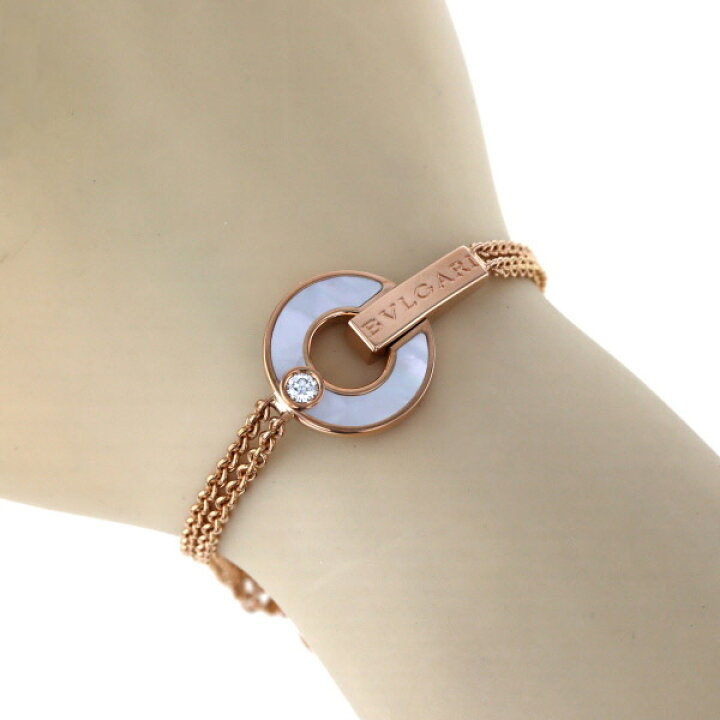 楽天市場】BVLGARI K18PG ブルガリブルガリオープンワーク 