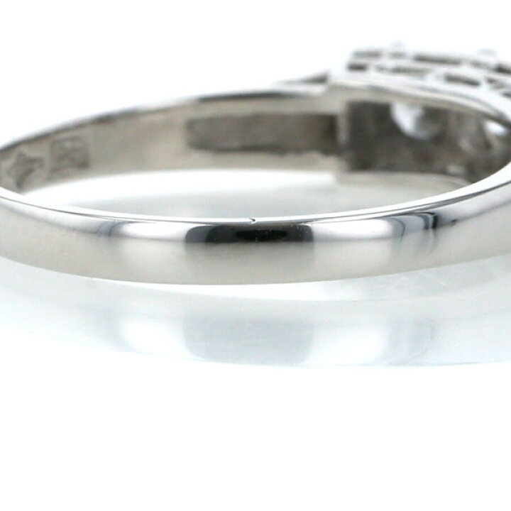 楽天市場】Pt900 プラチナ リング ダイヤモンド0.65ct 5石 5連 一文字  