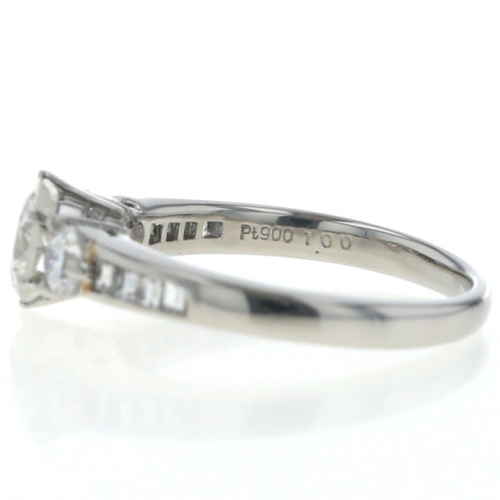 楽天市場】Pt900 プラチナ リング ダイヤモンド 1.00ct/0.45ct カラーK 