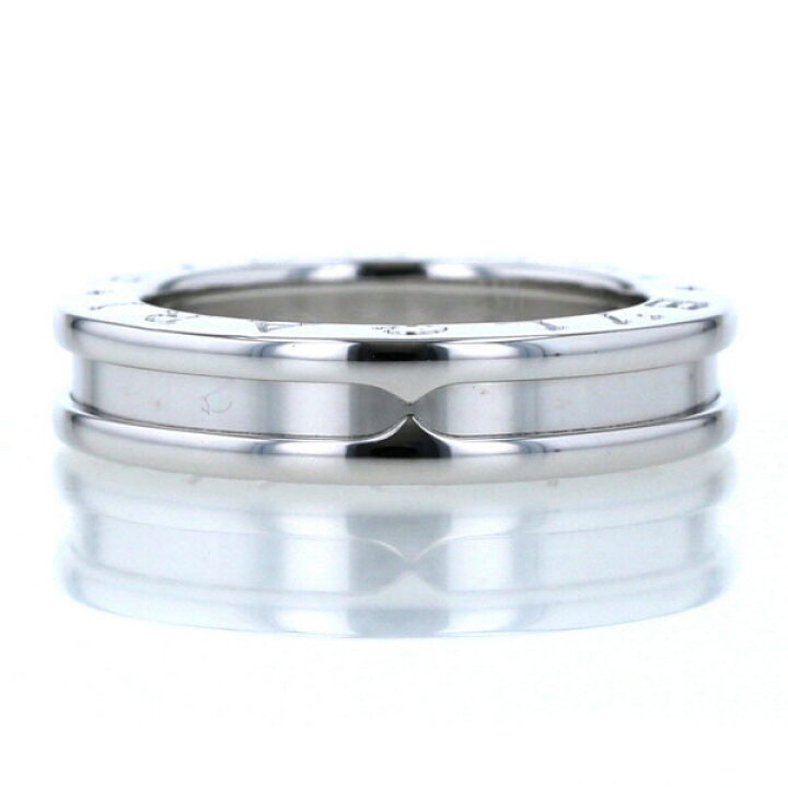 楽天市場】BVLGARI ブルガリ K18WG ホワイトゴールド リング B-zero1 