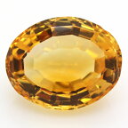 【在庫処分特価】ブラジル産 天然シトリン（黄水晶） 5.79ct ルース 宝石 裸石 11月誕生石 《ov_230size》