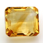 【在庫処分特価】ブラジル産 天然シトリン（黄水晶） 6.73ct ルース 宝石 裸石 11月誕生石 《sq_size》