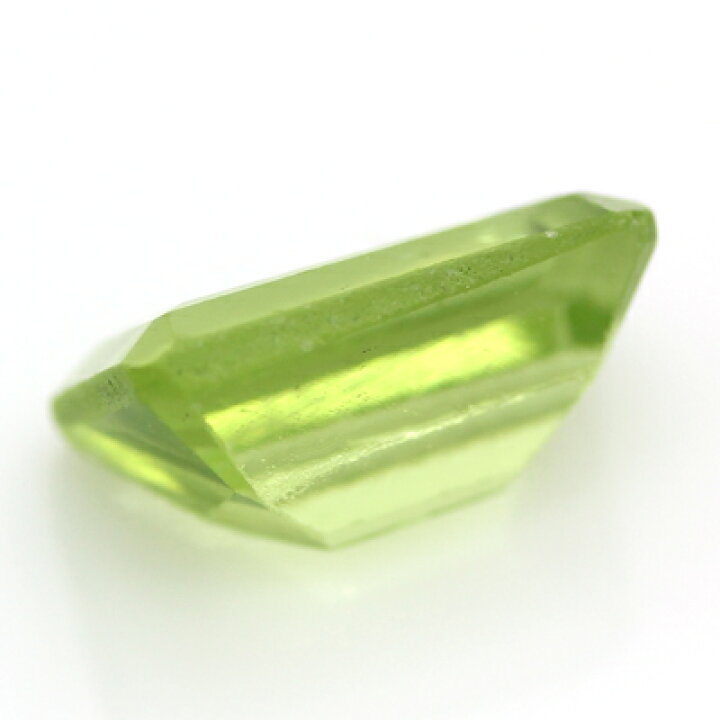 楽天市場】【在庫処分特価】天然ペリドット 1.05ct ステップカット 