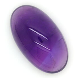 【在庫処分特価】ブラジル産 天然アメジスト（紫水晶） カボッションカット ルース 10.94ct 《ov_300size》【あす楽】【RCP】