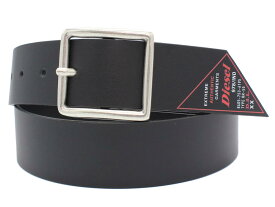 DIESEL　　≪ディーゼル≫　ベルト　X08495-PR250　ブラック　レザー　B-LOGO BELT　サイズ調整不可タイプ　80cm　85cm　90cm　【セール】