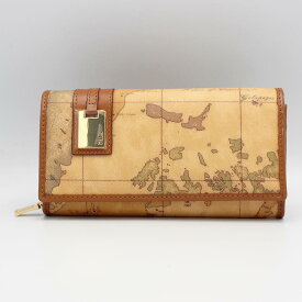 PRIMA CLASSE　　≪プリマクラッセ≫　長財布　/ W026 -6000　(#183)　世界地図柄　※実際にお送りする柄目は1〜2枚目をご参照ください。　3枚目以降はイメージ画像です。　【送料無料】【★セール価格】