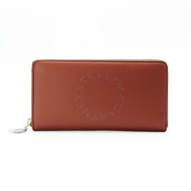 ステラマッカートニー　 STELLA McCARTNEY　ラウンドファスナー長財布　700251 W8856 2504　シエラブラウン　ZIP WALLET BICOLOR ECO　ALTER MAT　ステラロゴシリーズ