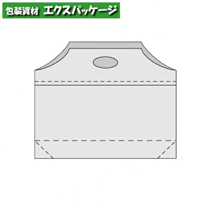 フラットバッグ 3S 無地 100枚 半透明 HDPE 0486701 福助工業 袋 容器 製菓 エクスパッケージ