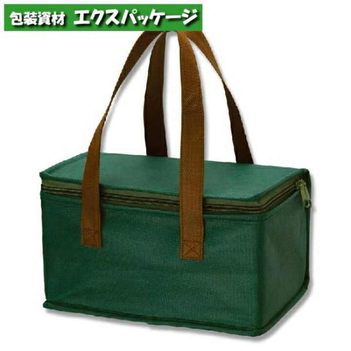 楽天市場 F保冷バッグ 不織布 マルチ オリーブ 1枚入 バラ販売 取り寄せ品 シモジマ 袋 容器 製菓 エクスパッケージ