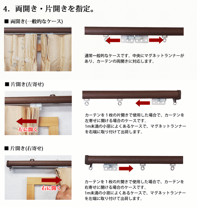 楽天市場】日本製 カーテンレール シングル タチカワブラインド