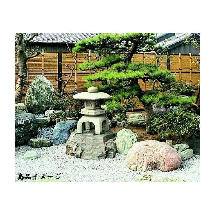 楽天市場】古代雪見灯篭 人工石 W(幅)600mm×600mm×H(高さ)600mm 灯篭 