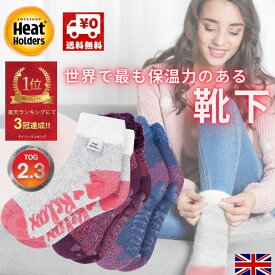 【P4倍】【保温力7倍】【楽天5冠】 あったか靴下 レディース ルームソックス おしゃれ 滑り止め 極暖 ぽかぽか あったか ソックス 防寒 靴下 最強 ヒートホルダーズ (ORIGINAL / Home Collection) 裏起毛 足が冷えない もこもこ 冷えとり 履く足湯 リウマチ TOG2.3